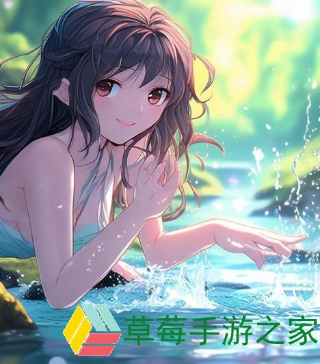 手指轻划缝隙探水乐趣无限感受生活的细腻与奇妙