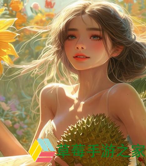 榴莲与向日葵的奇妙邂逅探索自然的美丽与芬芳